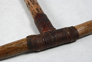 a sioux indian gun barrel hide scraper and a dance wandäóÂ for sale