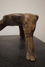 Lobi Burkina Faso Stool with Elephant Trunk Leg