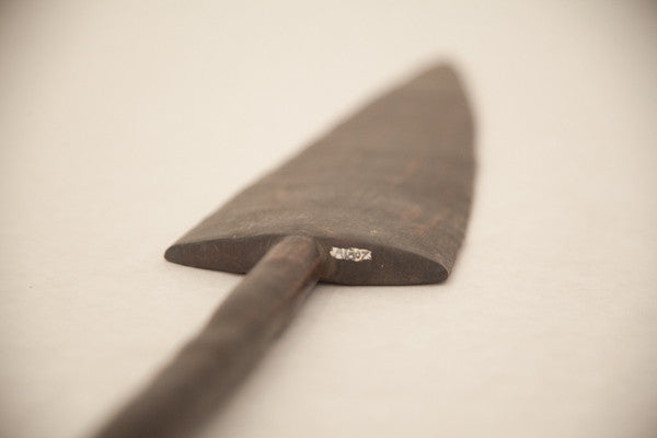 tip close up of an aboriginal hairpin