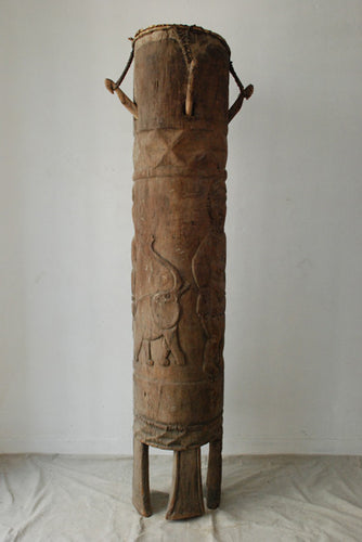 Very Tall West African Ceremonial Drum