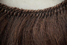 Woven palm fiber on a Chinese tribal rain cape