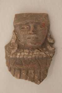 Ancient Mayan Ceramic Head